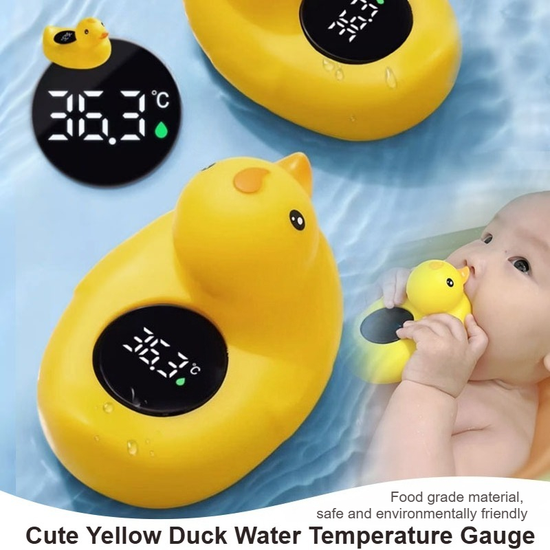 Baby Food Yellow - Baby bath high-precision bathtub electronic thermometer,