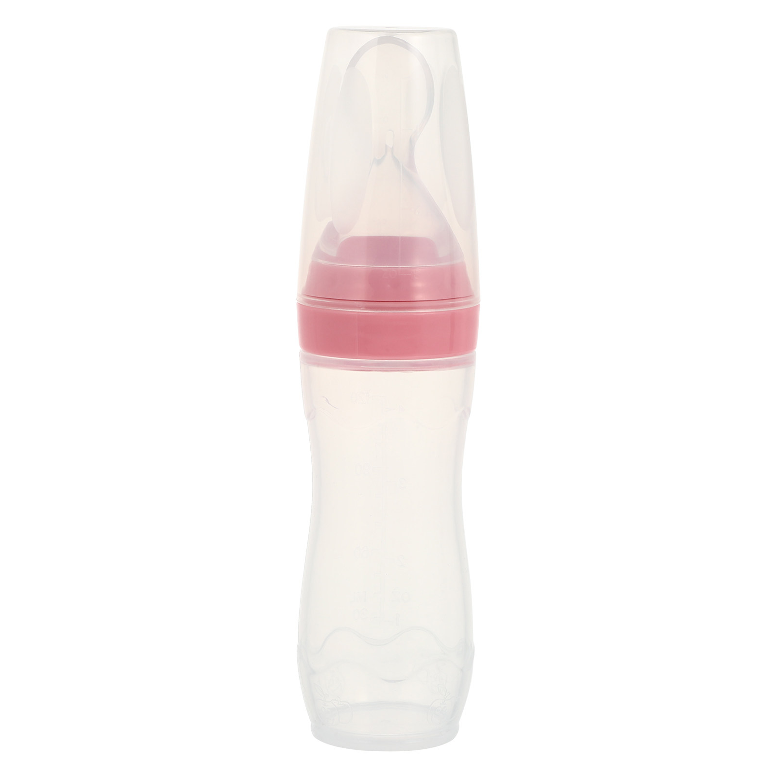 Baby Food Dispensing Spoon - Baby Food Feeder Silicone Squeeze Feeding