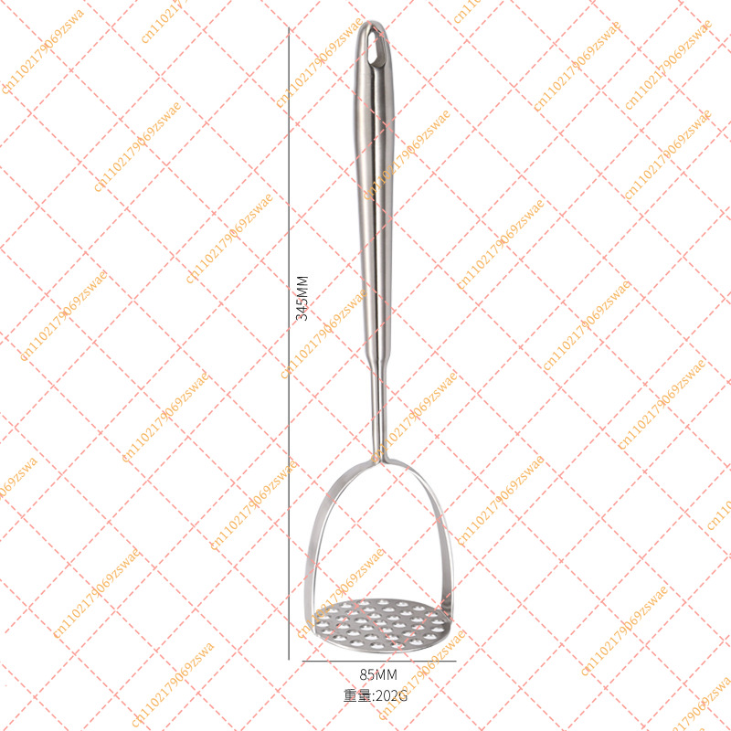 Stainless Steel Potato Masher  - Baby Food Fruits 评论和价格