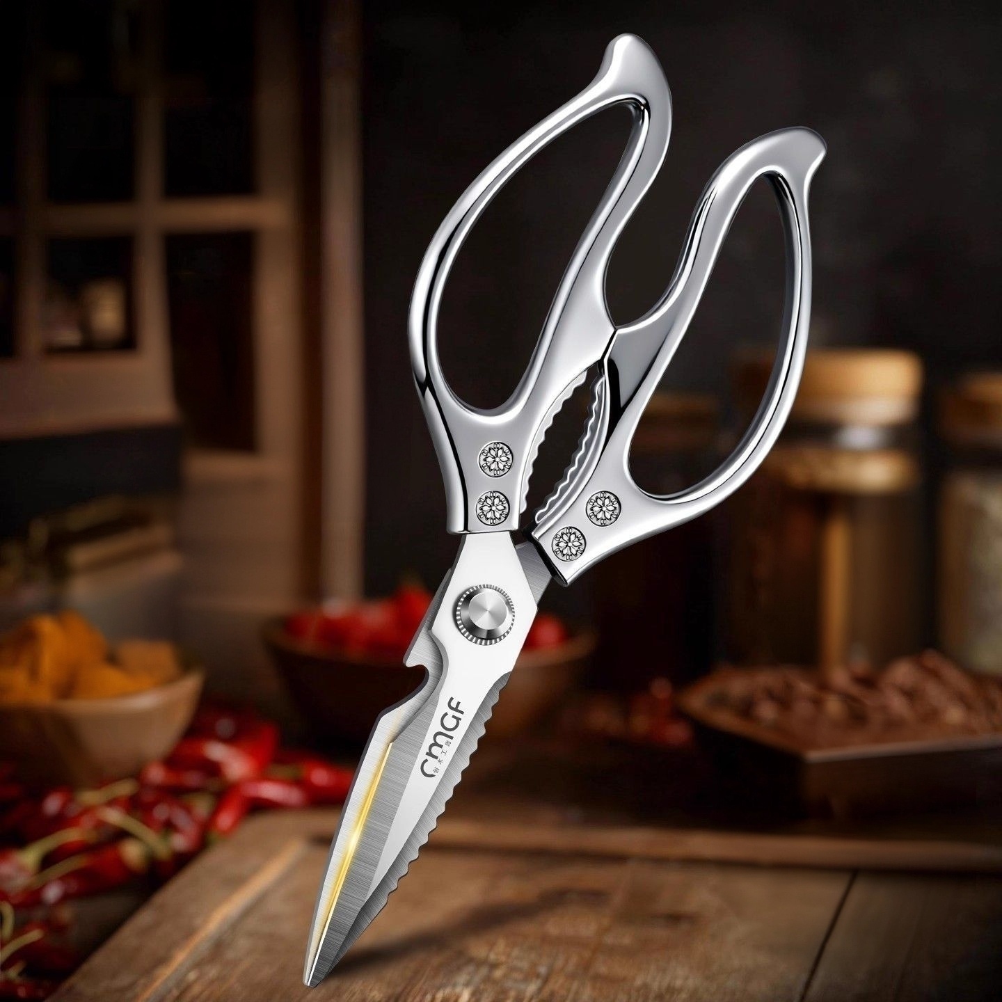 Multi-Functional Kitchen Sciss - Baby Food Scissors 评论和价格