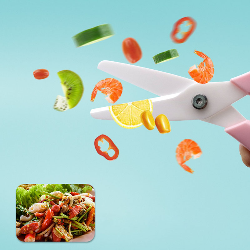 Dobeli 8 inch Zirconia Ceramic - Baby Food Scissors 评论和价格