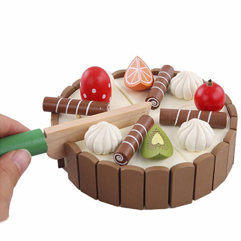 Wooden Children Kitchen Toys P - Baby Food Cooking Set 评论和价格