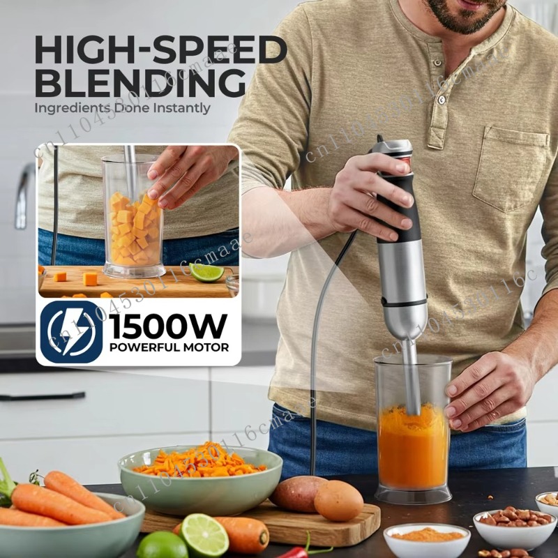 6-in-1  1200W Powerful Hand Bl - Baby Food Cooking Set 评论和价格