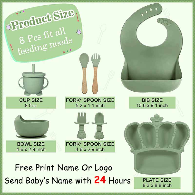 Personalized Name Baby Feeding - Baby Food Dinner 评论和价格