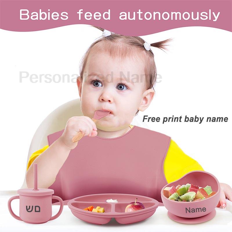 6Pcs Baby Feeding Set Free Per - Baby Food Dinner 评论和价格