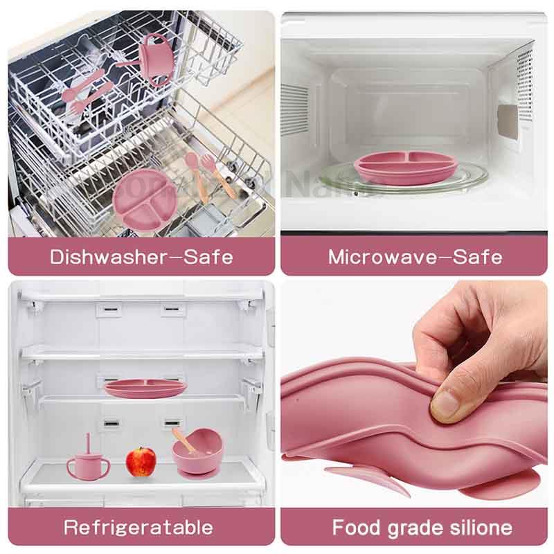 6Pcs Baby Feeding Set Free Per - Baby Food Dinner 评论和价格