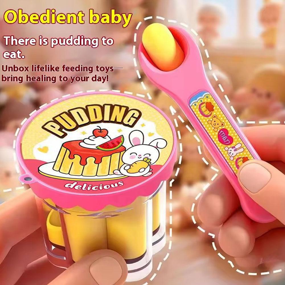 Pretend Play Pudding Feeding T - Baby Food Cooking Set 评论和价格