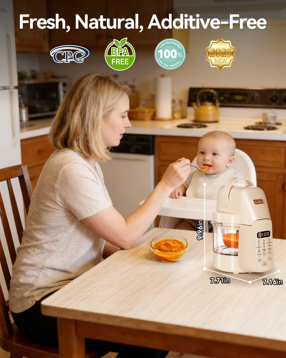 Heavy-Duty Pro 9 in 1 Baby Foo - Baby Food Steamer 评论和价格