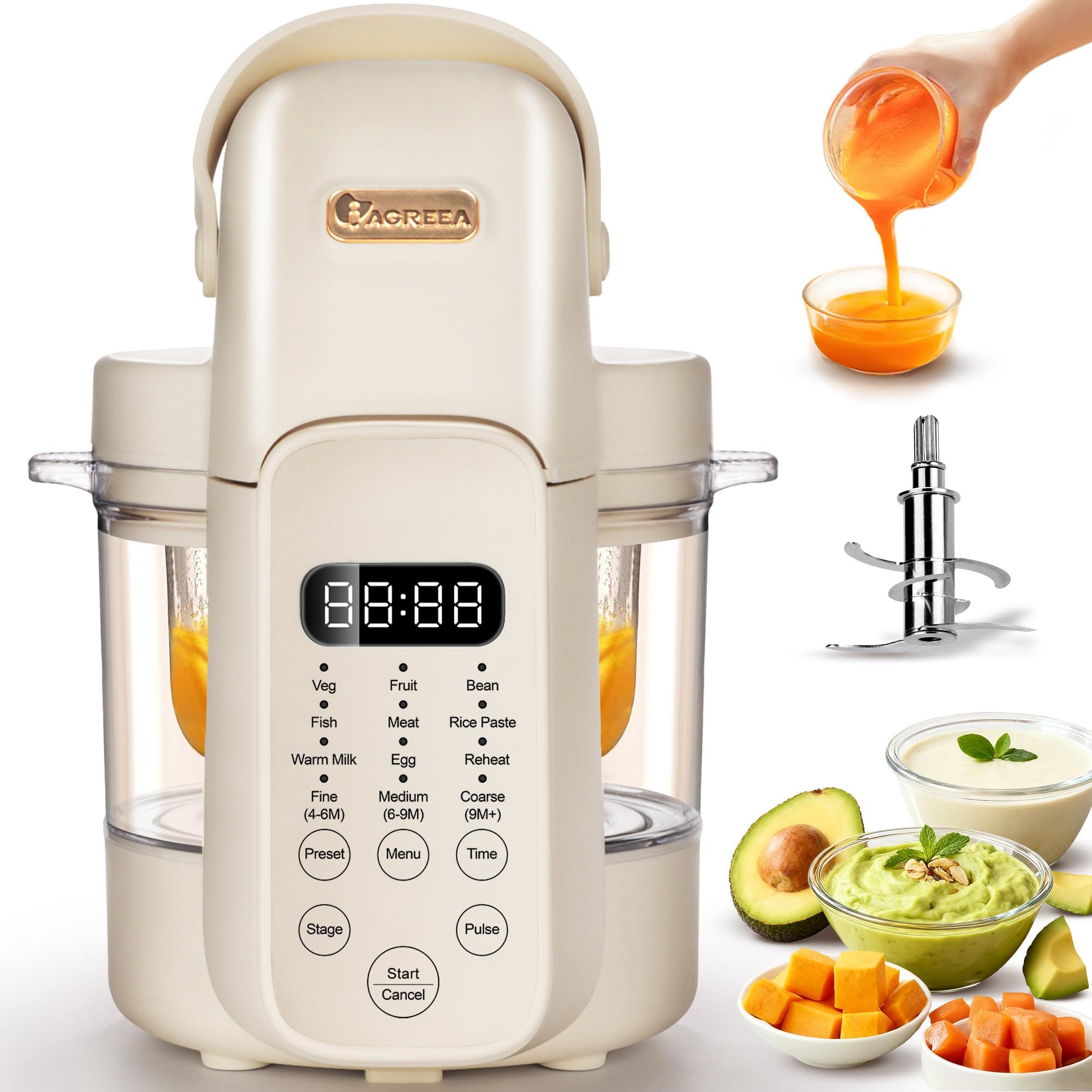 Heavy-Duty Pro 9 in 1 Baby Foo - Baby Food Steamer 评论和价格