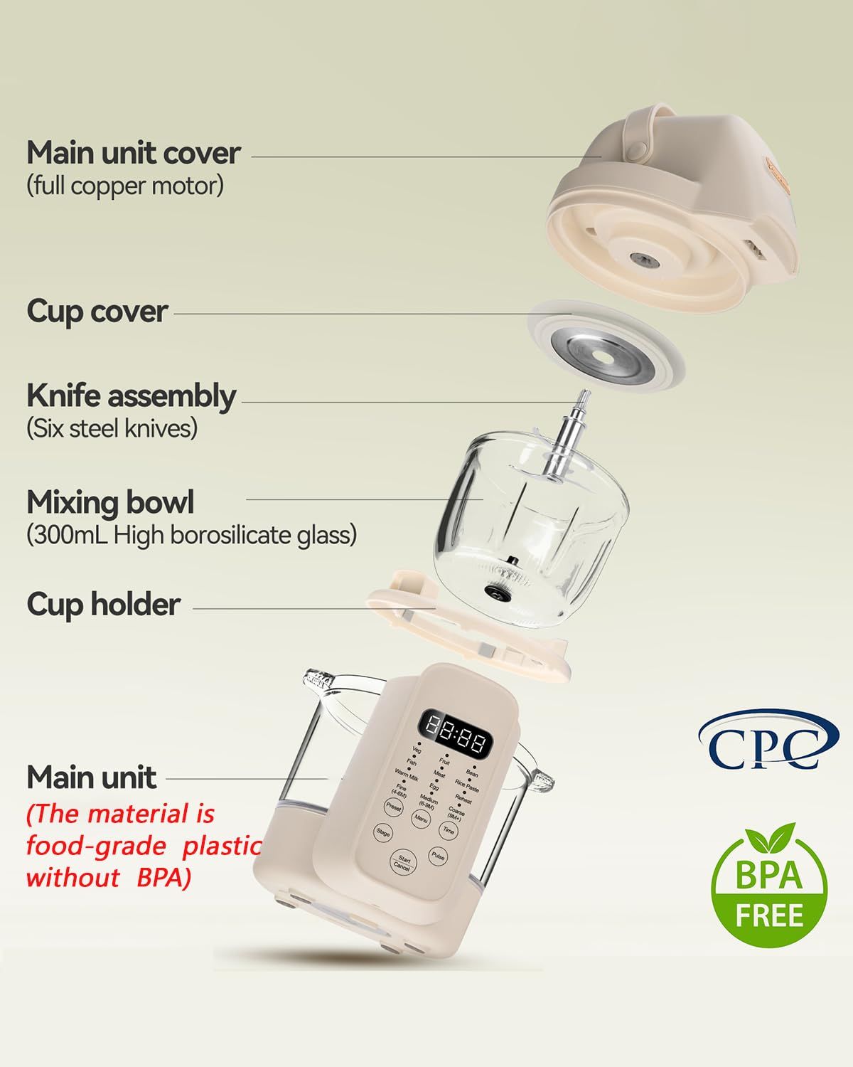 Heavy-Duty Pro 9 in 1 Baby Foo - Baby Food Steamer 评论和价格