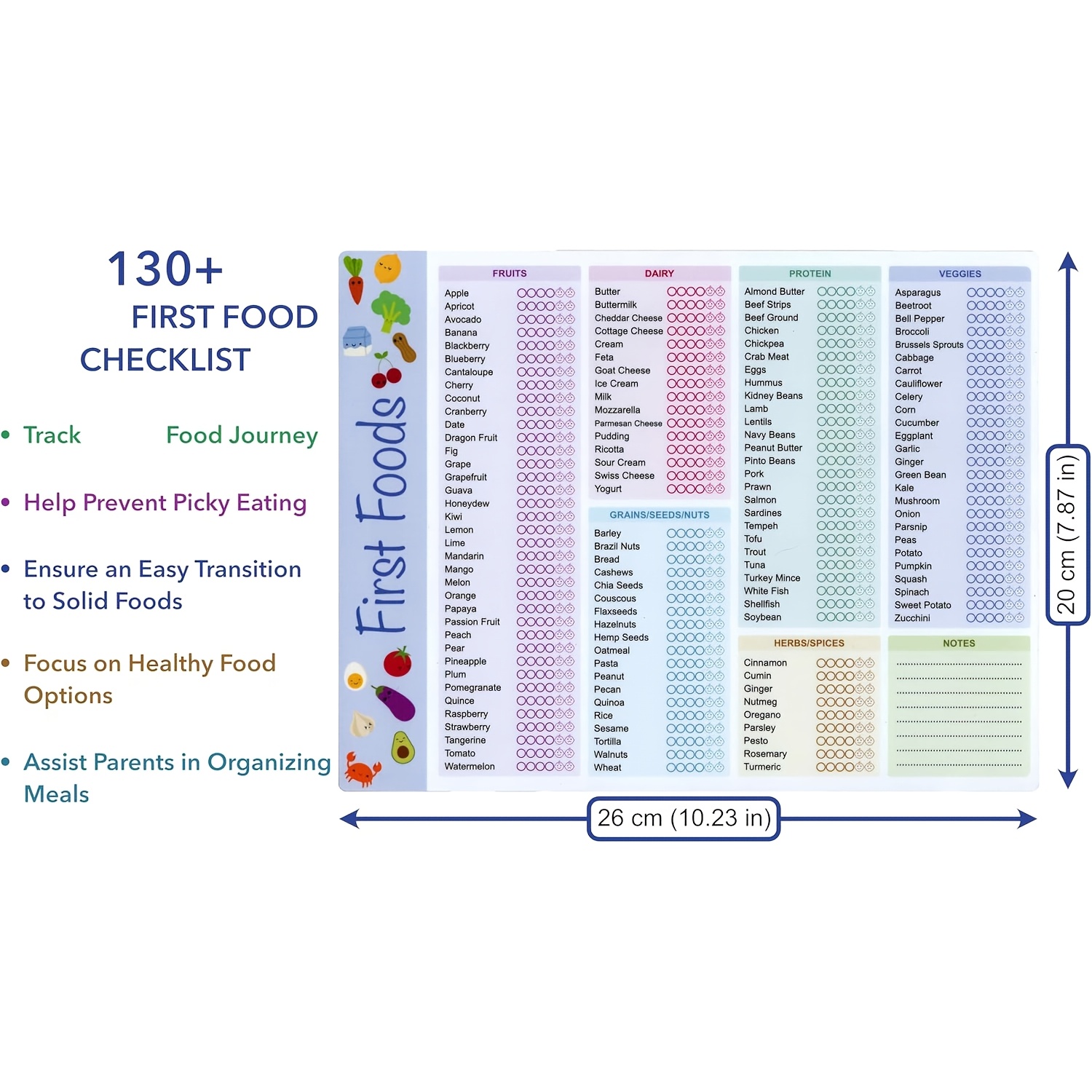 Baby First Foods Tracker, High - Baby Food Quality 评论和价格