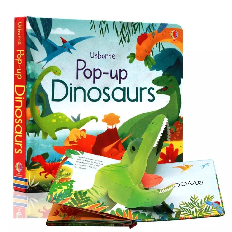 Usborne Pop Up Dinosaurs/Jungl - Baby Food Book 评论和价格