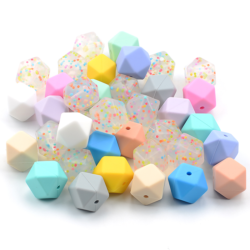 LOFCA 17mm 10pcs Hexagon Silic - Baby Food Quality 评论和价格