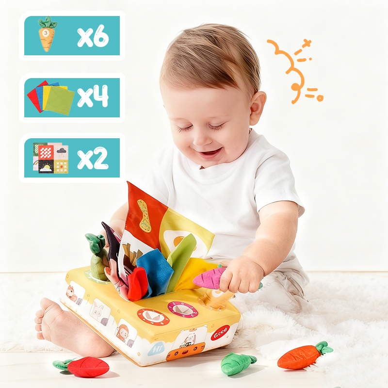 Baby Tissue Cartoon Soft Box T - Baby Food Book 评论和价格