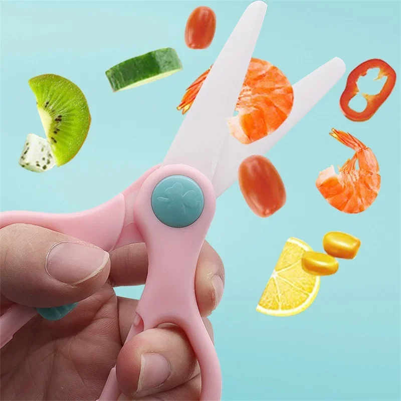 Ceramic Blade Kitchen Food Sci - Baby Food Scissors 评论和价格