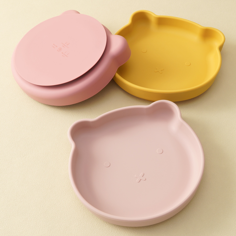 1PC Silicone Baby Dishes Sucti - Baby Food Dinner 评论和价格