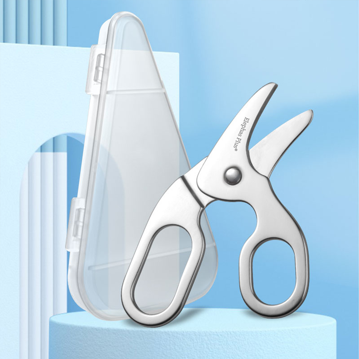 Safety Baby Food Scissors - Fo - Baby Food Scissors 评论和价格