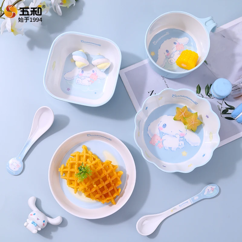 For Sanrio Tableware Anti Scal - Baby Food Dinner 评论和价格