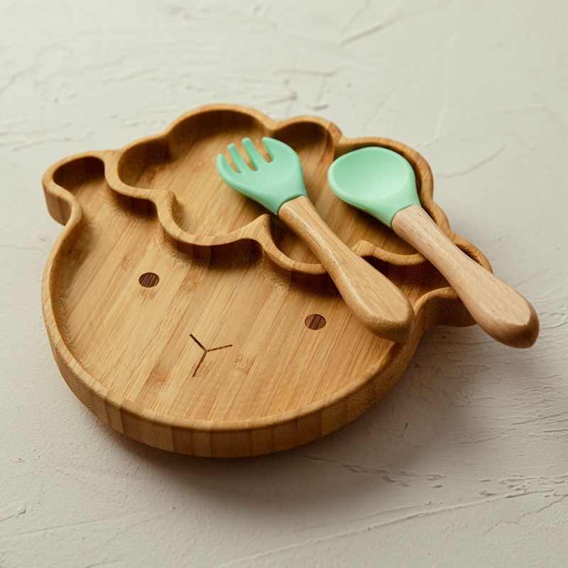 4pcs Children's Tableware Suct - Baby Food Dinner 评论和价格
