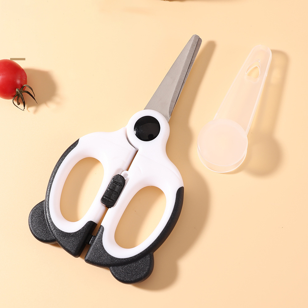 Safty Scissors for Kids Studen - Baby Food Scissors 评论和价格