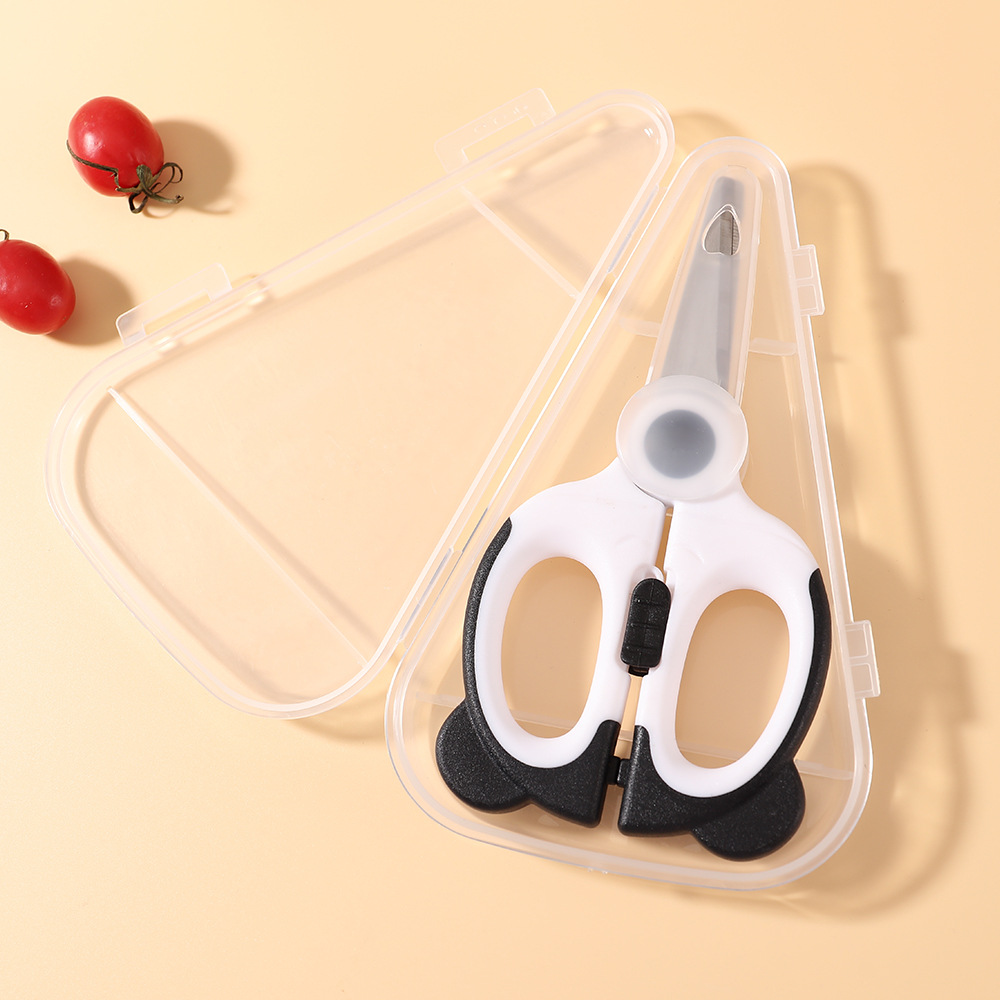 Safty Scissors for Kids Studen - Baby Food Scissors 评论和价格