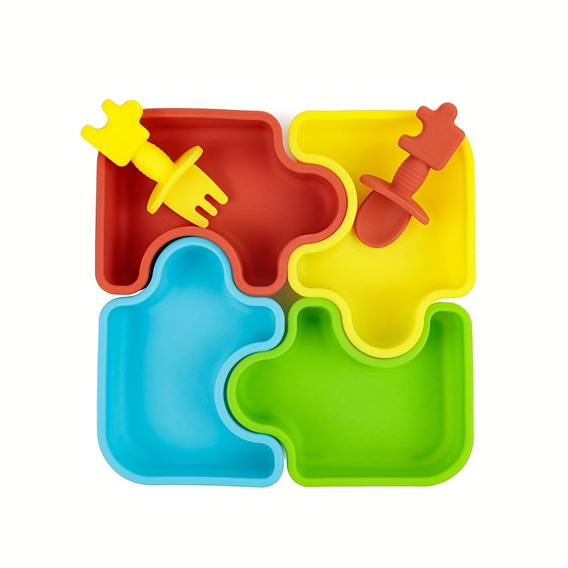 6pcs/Set baby Silicone Feeding - Baby Food Dinner 评论和价格
