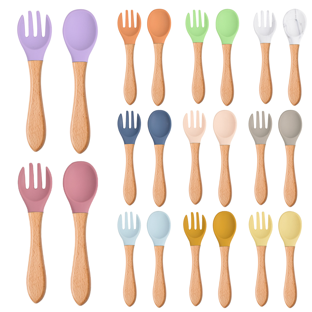 2Pcs/Set Baby Silicone Spoon F - Baby Food Dispensing Spoon 评论和价格