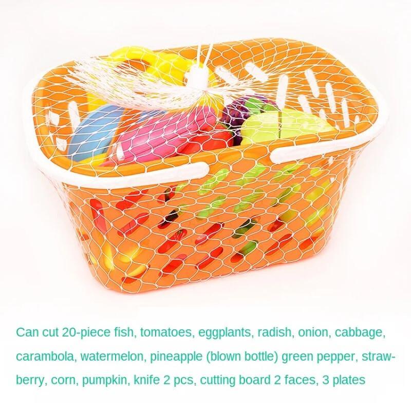 Cutting Play Food Set For Kids - Baby Food Cooking Set 评论和价格