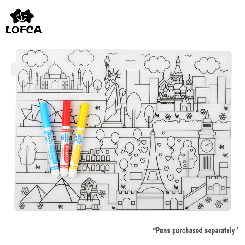 Silicone Baby Placemat 1pc Bab - Baby Food Dinner 评论和价格