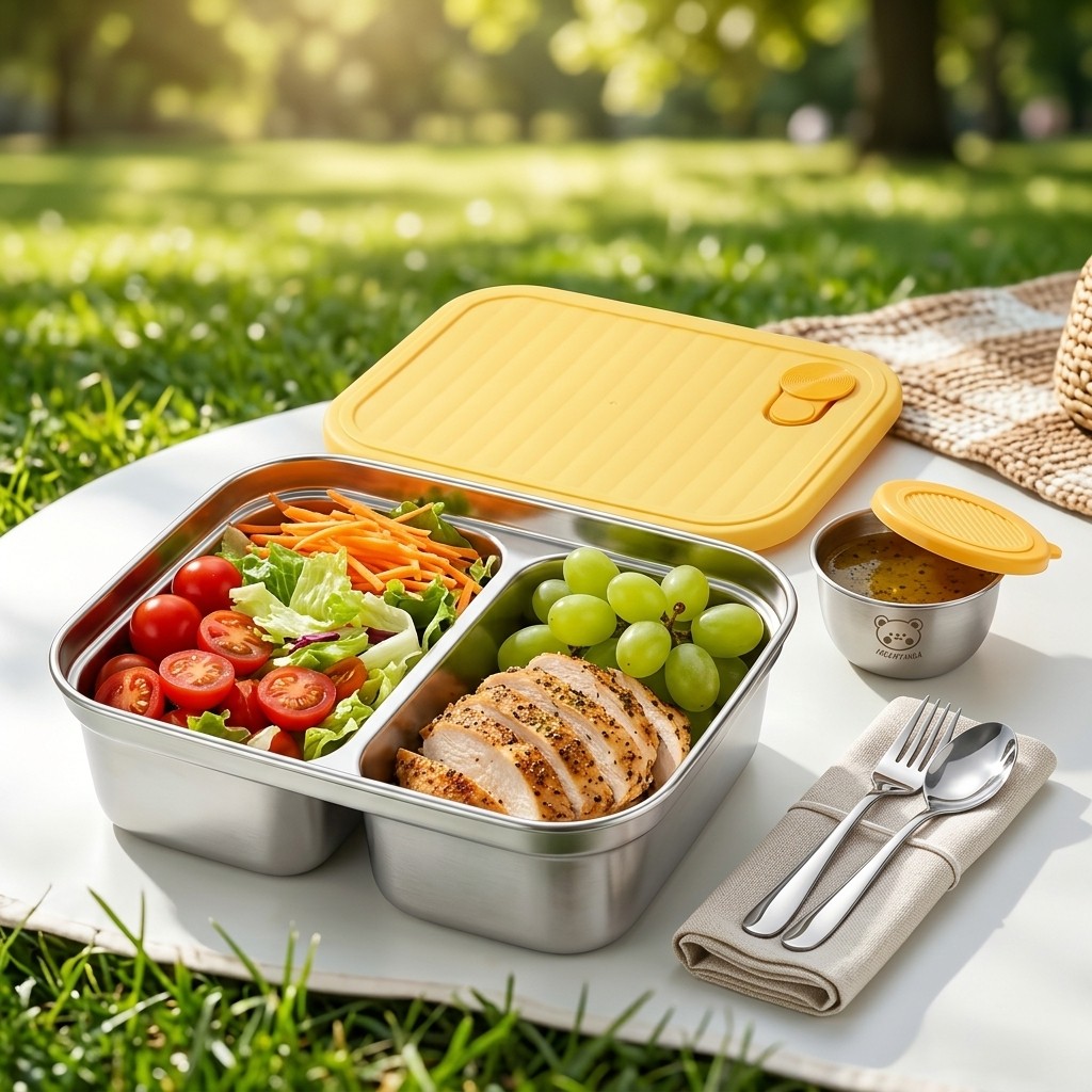 304 Stainless Steel Lunch Cont - Baby Food Fruits 评论和价格