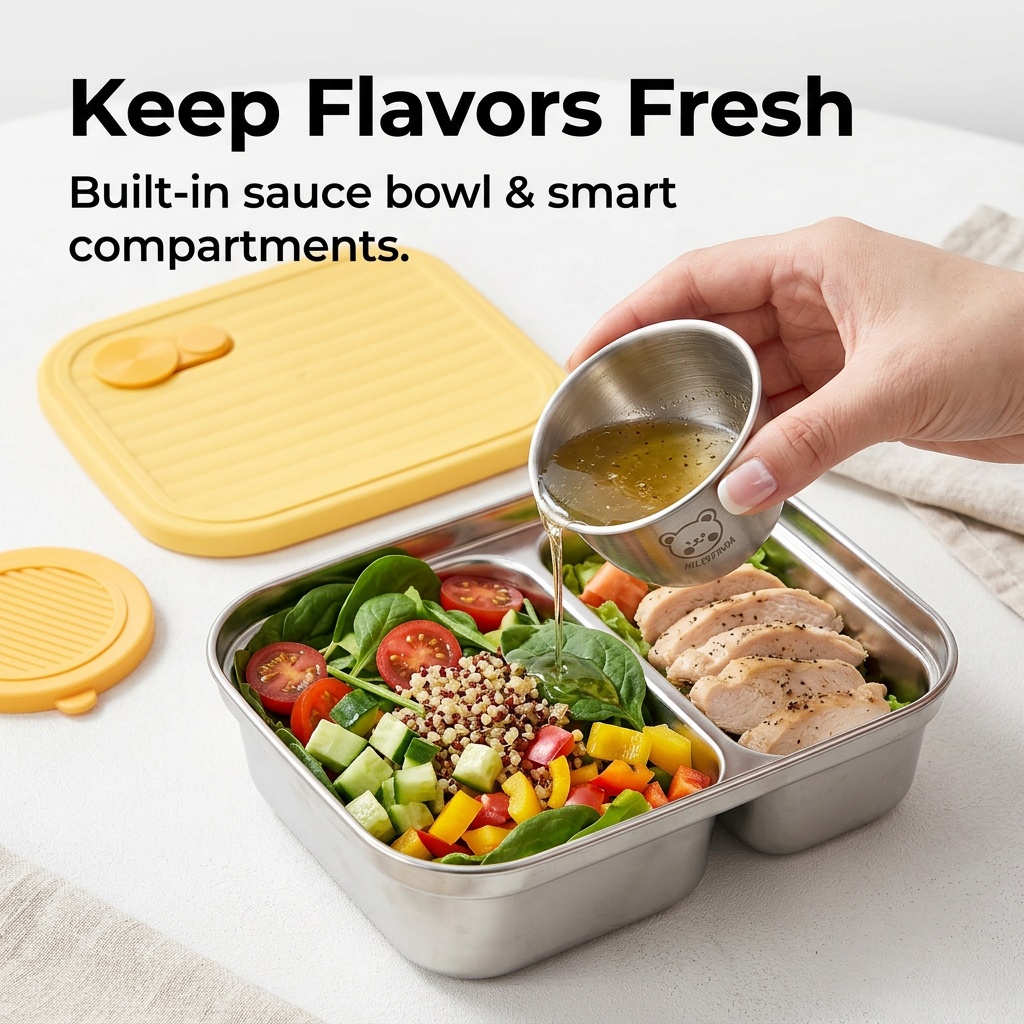 304 Stainless Steel Lunch Cont - Baby Food Fruits 评论和价格