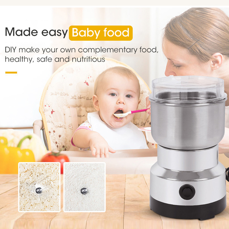 Mini Electric Grinder 4 Blades - Baby Food Processor 评论和价格