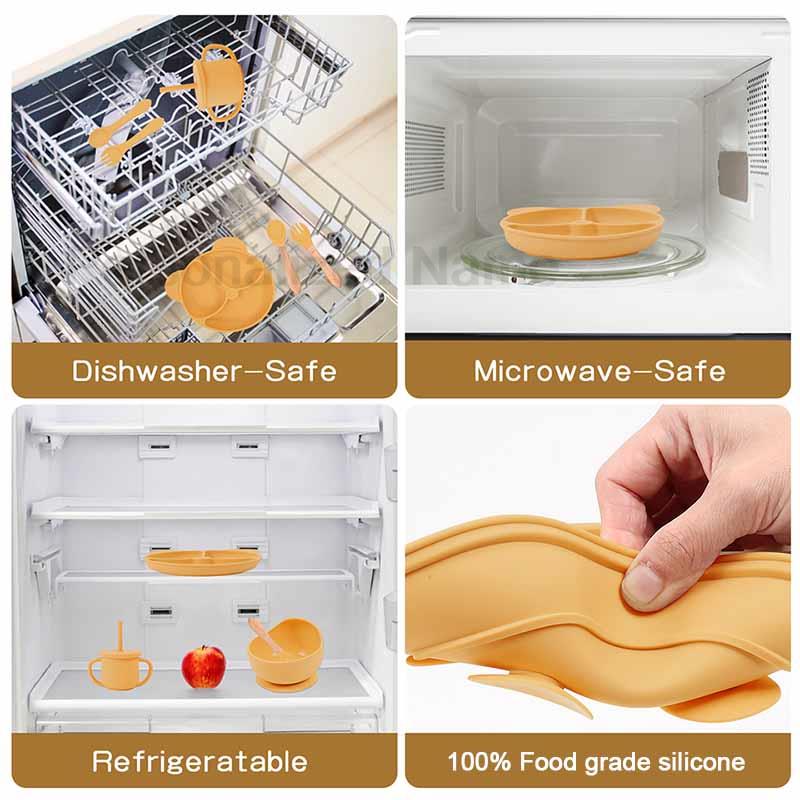 Feeding Set Silicone For Baby  - Baby Food Dinner 评论和价格